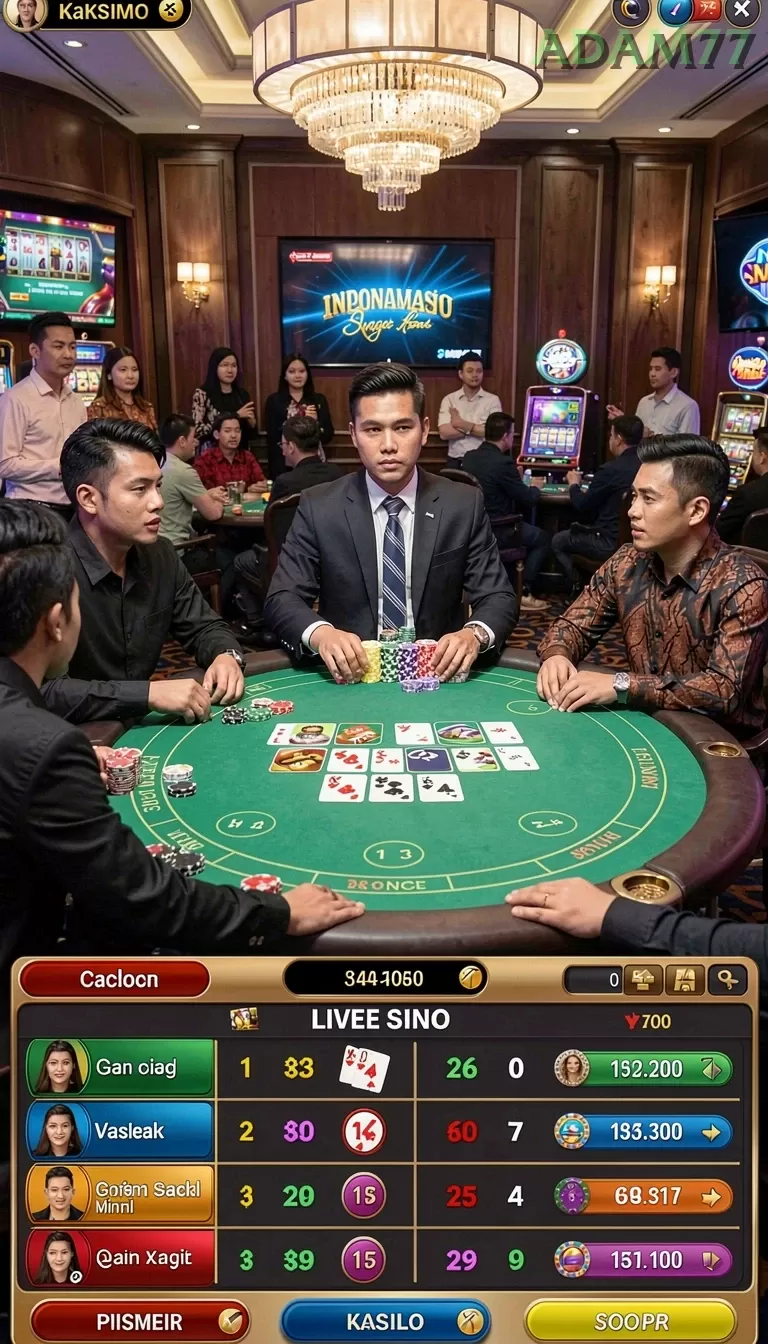 Cuplikan layar 666F — halaman utama